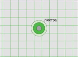 Нанесение разметки перед монтажом потолочной плитки: параллельно стенам Нанесение разметки перед монтажом потолочной плитки: параллельно стенам