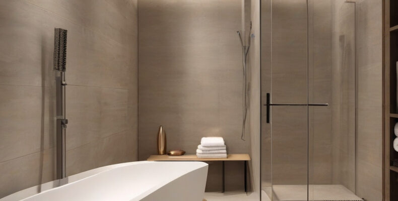 Душова без піддона — інноваційне та стильне рішення