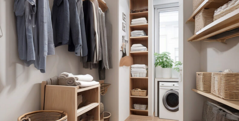 Створення зони для сушіння одягу в домі чи на балконі